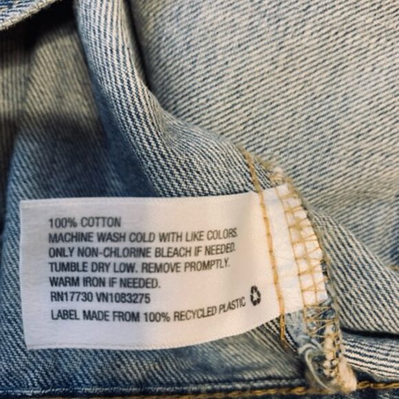 Mossimo Denim Vest ( Distessed) - Picture 7 of 7